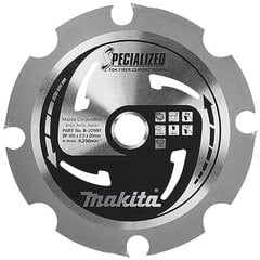 Пильный специализированный диск Makita B-22997 TCT, 165х2.3х20 мм, 12° T4  цена и информация | Механические инструменты | 220.lv