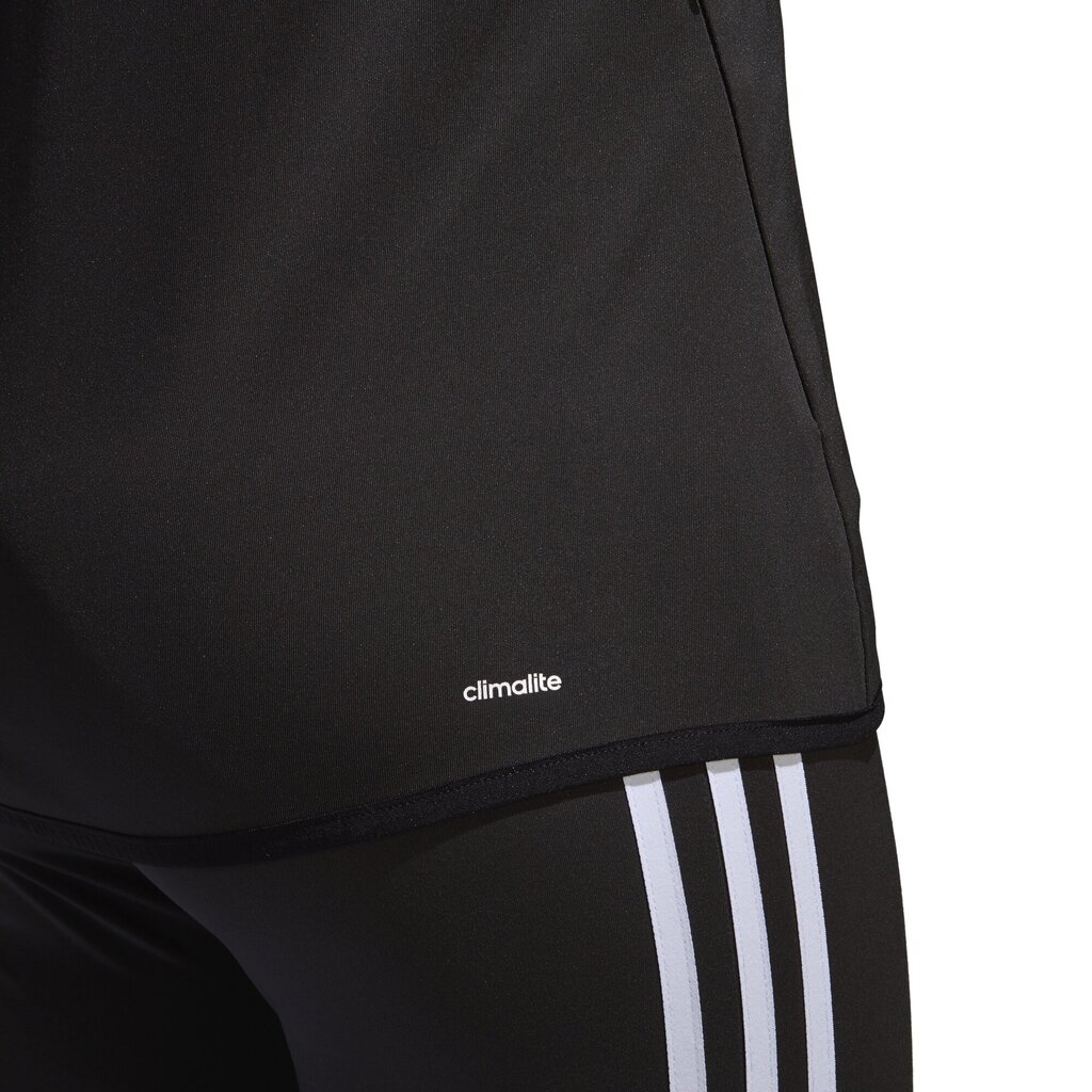 Adidas Džemperis D2M Tracktop, melns цена и информация | Jakas sievietēm | 220.lv