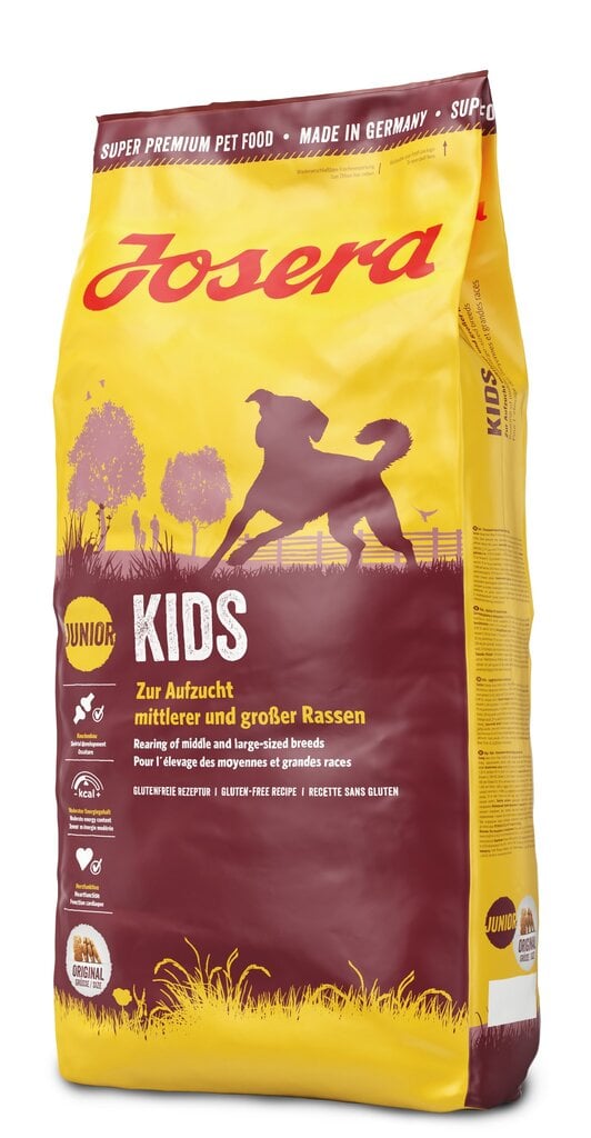 Sausa barība suņiem Josera Kids, 15 kg cena un informācija | Sausā barība suņiem | 220.lv