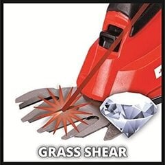 Einhell GE-CG 18 Li - Solo cordless grass shear 10 cm 18 V Black, Red цена и информация | Кусторезы, ножницы для газона | 220.lv