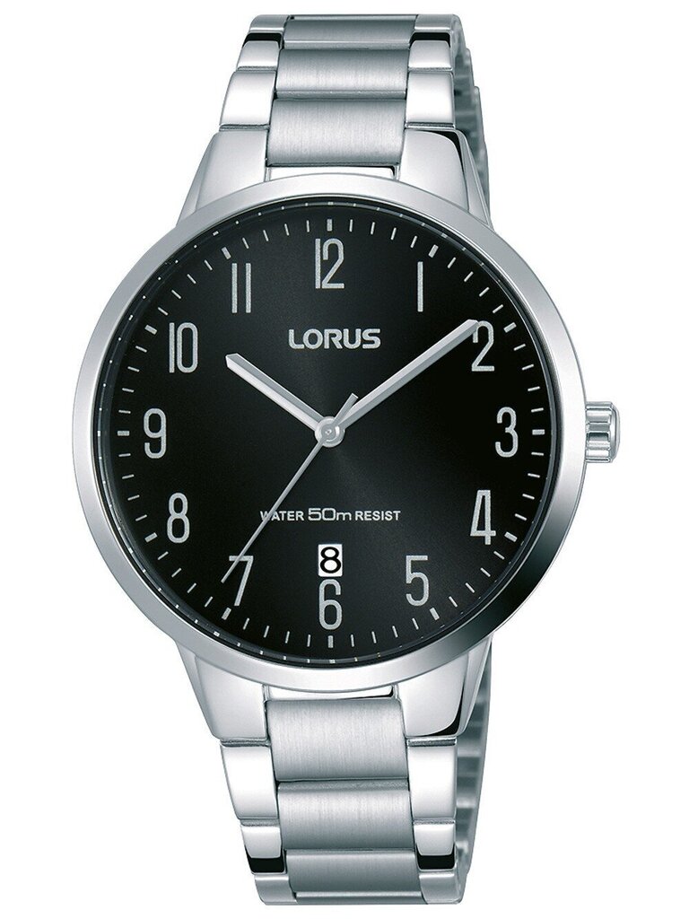 Lorus vīriešu rokas pulkstenis, sudraba krāsā цена и информация | Vīriešu pulksteņi | 220.lv