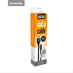 ColorWay Data Cable Apple Lightning Char cena un informācija | Savienotājkabeļi | 220.lv