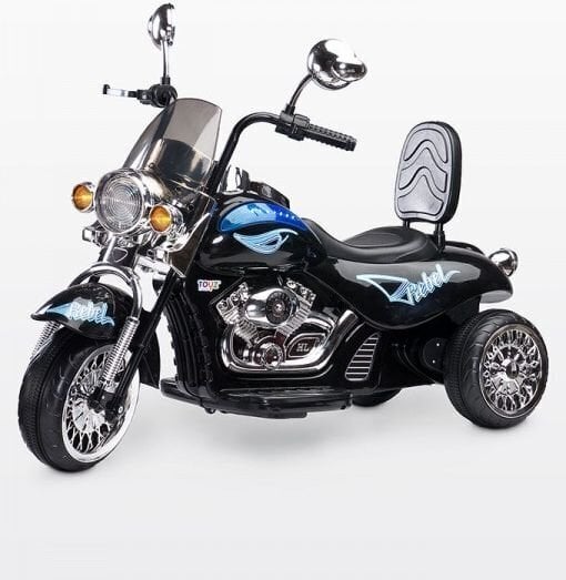 Caretero Rebel motocikls ar akumulatoru – melns cena un informācija | Bērnu elektroauto | 220.lv