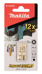 Torsion uzgalis T25-65mm (3) Dbl-End Makita B-42226 cena un informācija | Rokas instrumenti | 220.lv