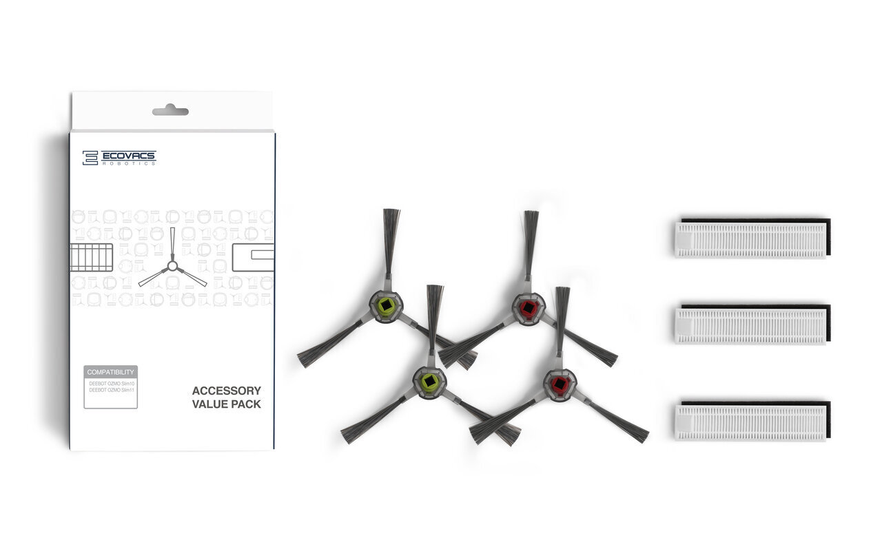 Ecovacs DEEBOT Buddy Accessory set DK3G-KTA for DEEBOT OZMO Slim10 cena un informācija | Putekļu sūcēju piederumi | 220.lv