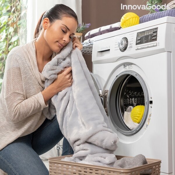 Veļas bumbas mazgāšanai bez veļas līdzekļa Delieco InnovaGoods, Iepakojumā 2 vienības cena un informācija | Veļas mazgāšanas līdzekļi | 220.lv