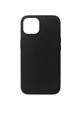 Just Must 6973297904334 LIQUID SILICONE case for iPhone 13 6.1, Black цена и информация | Чехлы для телефонов | 220.lv