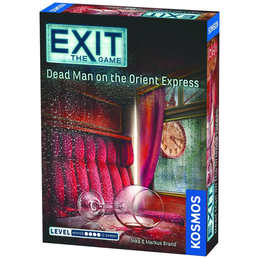 Spēle EXIT: Mirušais Austrumu ekspresī, latviešu valodā cena un informācija | Galda spēles | 220.lv