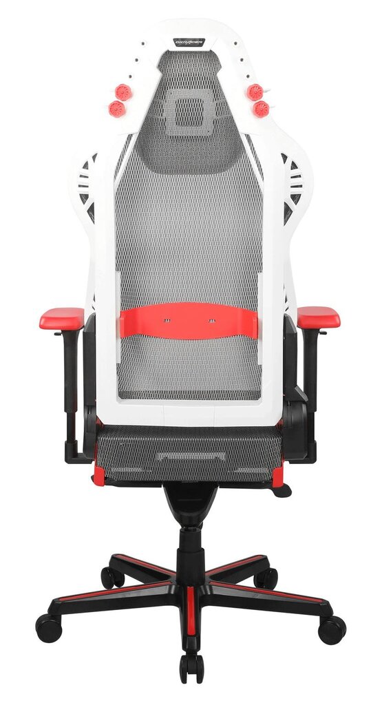 Spēļu krēsls DXRacer Air R1S-WRNG, melns/balts/sarkans cena un informācija | Biroja krēsli | 220.lv