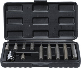 Набор бит | Привод 10 мм (3/8 дюйма) | Шлиц (XZN) | 11 шт. BGS-5030 цена и информация | Механические инструменты | 220.lv