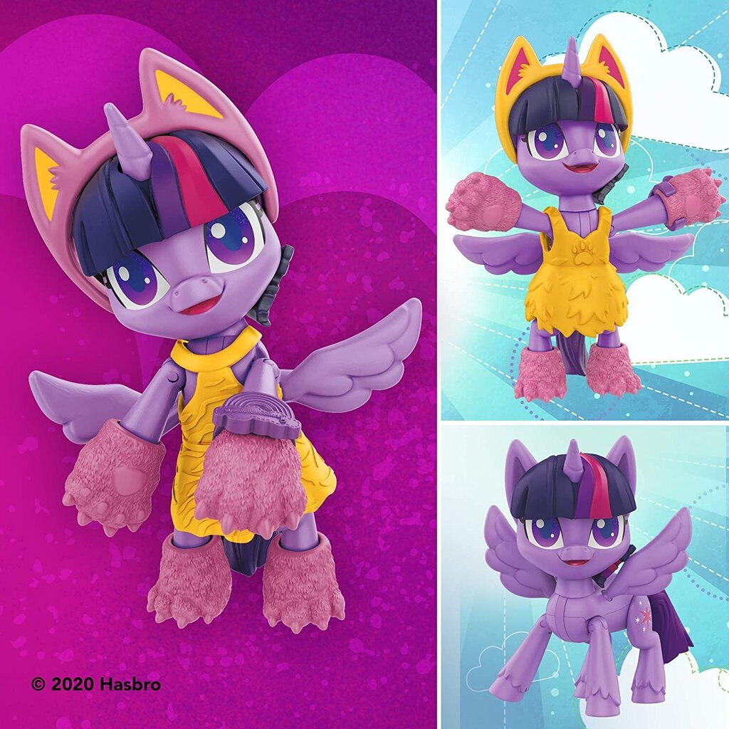 Lelle My Little Pony - Smashion Fashion - Twilling Sparkle - 9 pcs. (10 cm) cena un informācija | Rotaļlietas meitenēm | 220.lv