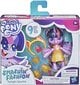 Lelle My Little Pony - Smashion Fashion - Twilling Sparkle - 9 pcs. (10 cm) цена и информация | Rotaļlietas meitenēm | 220.lv