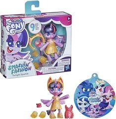 Lelle My Little Pony - Smashion Fashion - Twilling Sparkle - 9 pcs. (10 cm) cena un informācija | My Little Pony Rotaļlietas, bērnu preces | 220.lv