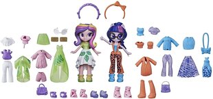 Комплект из кукол My Little Pony Equestria Girls Fashion Squad - Twilling Sparkle & Princess Cadance - 40+ pcs. цена и информация | Игрушки для девочек | 220.lv