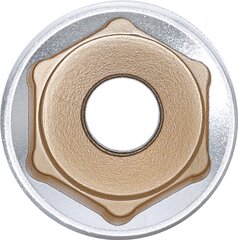 Muciņa, sešstūris, dziļa | 12,5 mm (1/2 ") piedziņa | 28 mm BGS Technic-10568 cena un informācija | Rokas instrumenti | 220.lv