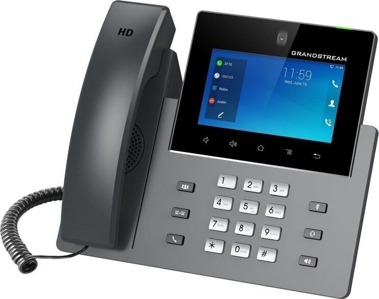 GrandStream GXV3350, melns cena un informācija | Stacionārie telefoni | 220.lv