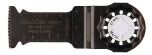 Погружное пильное полотно MULTITOOL 32 мм, Makita B-64814  цена и информация | Механические инструменты | 220.lv