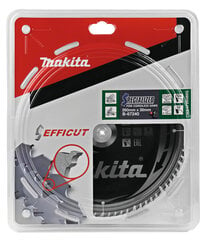 Пильный диск B-67240 TCT EFFICUT 260X2,15X30 мм 10 ° T80 Makita цена и информация | Механические инструменты | 220.lv