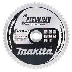 Пильный диск B-67256 TCT EFFICUT 305X2,15X30 мм 10 ° T60 Makita цена и информация | Механические инструменты | 220.lv