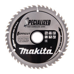 B-68622 T.C.T. Zāģripa EFFICUT 190X1.45X30mm 23° T45 Makita cena un informācija | Rokas instrumenti | 220.lv