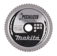 B-47173 T.C.T. Zāģripa SPECIALIZED 150X1.1X20mm 0° T60 Makita cena un informācija | Rokas instrumenti | 220.lv