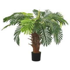 Mākslīgā palma ar podiņu, 90 cm cena un informācija | Mākslīgie ziedi | 220.lv