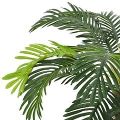 Mākslīgā palma ar podiņu, 90 cm cena un informācija | Mākslīgie ziedi | 220.lv