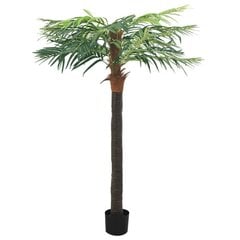 Mākslīgā palma ar podiņu, 215 cm цена и информация | Искусственные цветы | 220.lv