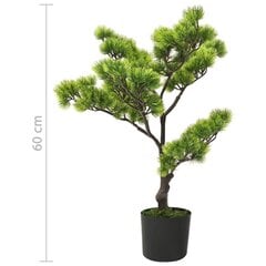 Mākslīgais bonsai ar podiņu, 60 cm cena un informācija | Mākslīgie ziedi | 220.lv