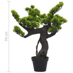 Mākslīgais bonsai ar podiņu, 75 cm cena un informācija | Mākslīgie ziedi | 220.lv
