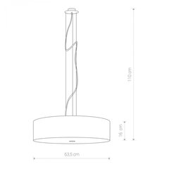 Nowodvorski Lighting подвесной светильник 6773 цена и информация | Люстры | 220.lv