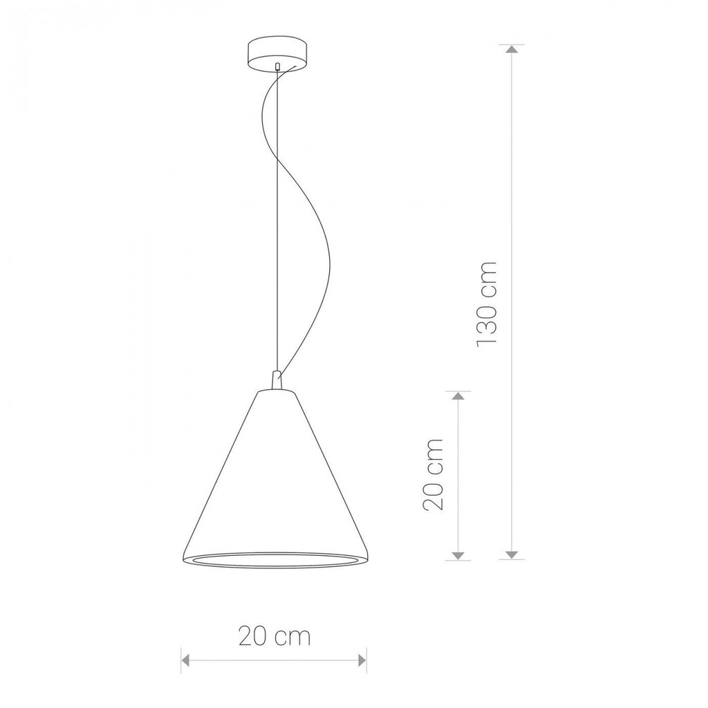 Nowodvorski Lighting piekaramā lampa 6853 cena un informācija | Lustras | 220.lv