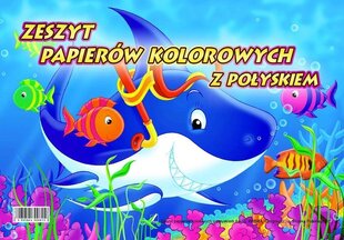 Krāsains papīrs A4 10 lapas (vienpusējs) цена и информация | Тетради и бумажные товары | 220.lv