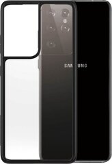 Telefona vāciņš Samsung Galaxy S21 Ultra, melns cena un informācija | Telefonu vāciņi, maciņi | 220.lv