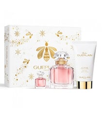 Komplekts Mon Guerlain sievietēm: EDP Parfimērijas ūdens, 50 ml + ķermeņa losjons, 75 ml + EDP Parfimērijas ūdens, 5 ml cena un informācija | Sieviešu smaržas | 220.lv