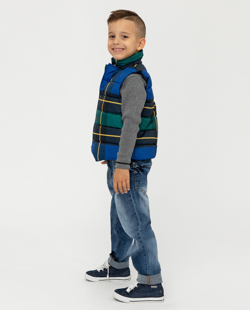 Rūtaina veste zēniem Gulliver cena un informācija | Zēnu jakas, džemperi, žaketes, vestes | 220.lv