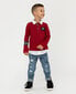 Polo krekls ar garām piedurknēm zēniem Gulliver, sarkans cena un informācija | Zēnu krekli | 220.lv