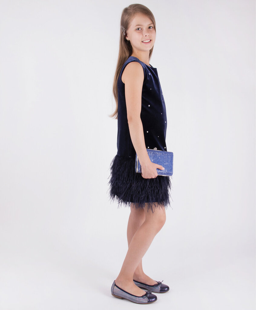 Samta kleita meitenēm Gulliver, zila cena un informācija | Kleitas meitenēm | 220.lv