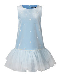 Синее бархатное платье для девочек Gulliver цена и информация | Платья для девочек | 220.lv