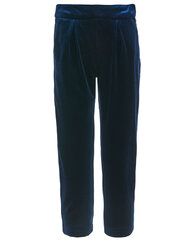 Синие бархатные брюки для девочек Gulliver цена и информация | Штаны для девочек | 220.lv