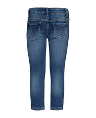 Синие утепленные джинсы для девочек Gulliver цена и информация | Штаны для девочек | 220.lv