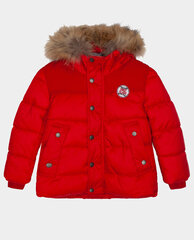 Красная куртка зимняя для мальчиков Gulliver цена и информация | Зимняя одежда для детей | 220.lv