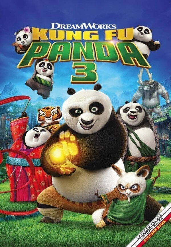 DVD filma "Kung Fu Panda 3" (2016) cena un informācija | Vinila plates, CD, DVD | 220.lv