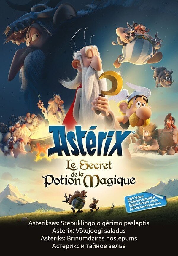 DVD filma "Asteriks: Brīnumdziras noslēpums" (2018) cena un informācija | Vinila plates, CD, DVD | 220.lv