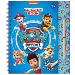 Krāsojamā grāmata ar trafaretiem un uzlīmēm, Paw Patrol цена и информация | Книжки - раскраски | 220.lv