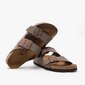 BIRKENSTOCK iešļūcenes sievietēm ARIZONA Birko-Flor Nubuck / Mocca / Narrow Fit cena un informācija | Iešļūcenes, čības sievietēm | 220.lv