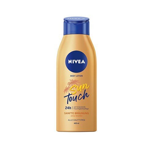 Tonējošs ķermeņa losjons Nivea Sun Touch 400 ml cena un informācija | Paštonējošie līdzekļi | 220.lv