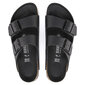 BIRKENSTOCK - ARIZONA BF TRIPLES / Black/ Narrow Fit / 1019069 cena un informācija | Vīriešu iešļūcenes, čības, sandales | 220.lv