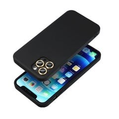 Forcell SILICONE LITE Case / vāciņš / maciņš priekš IPHONE 13 melns cena un informācija | Telefonu vāciņi, maciņi | 220.lv