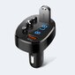 XO BCC03 FM Transmiter / Bluetooth / Auto Ladētājs / MP3 / 18 W / Melns cena un informācija | FM Modulatori | 220.lv